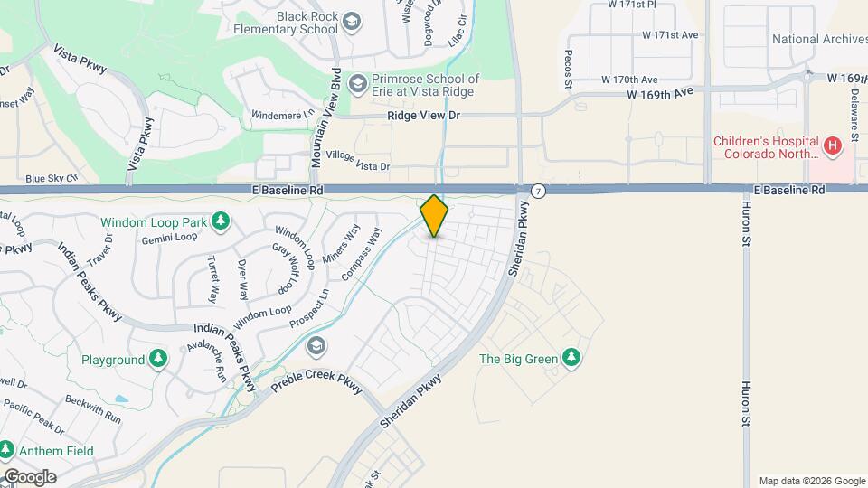 16722 Umatilla St Map and Location Details