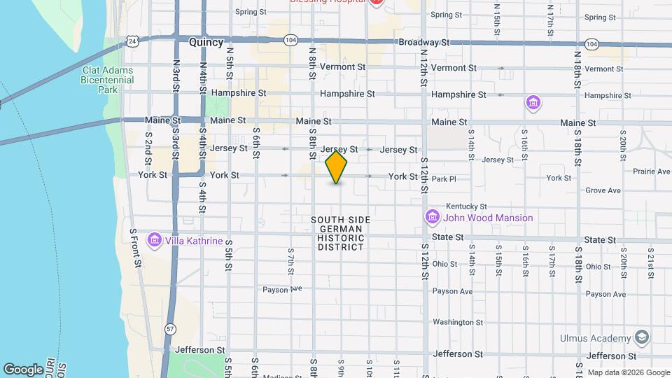 318-320-320 S 9th St Mapa y Detalles de la Ubicación