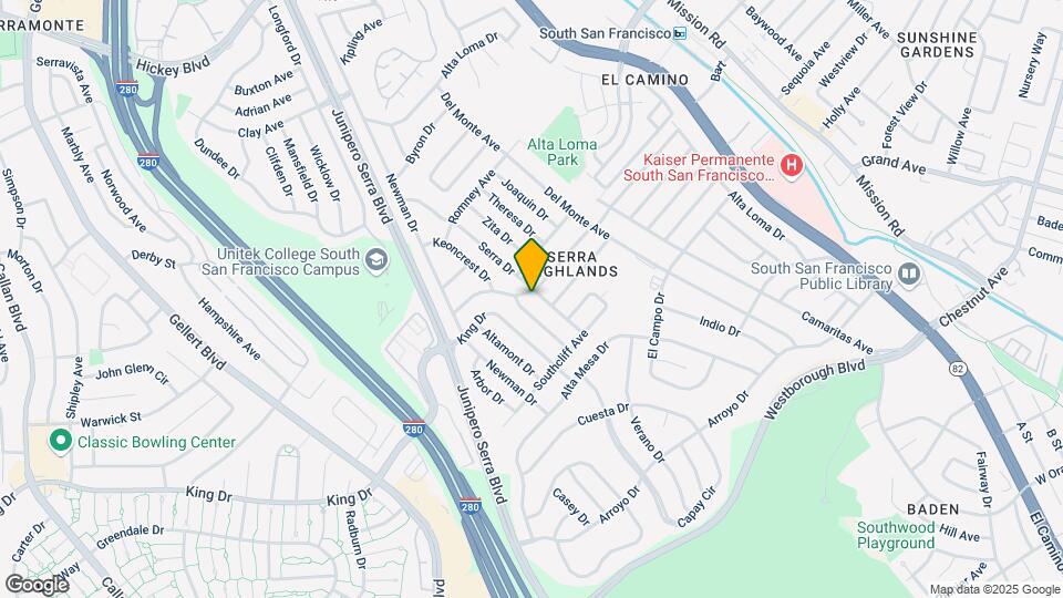 201 San Felipe Ave Mapa y Detalles de la Ubicación