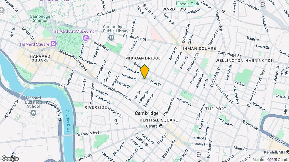303 Harvard St Mapa y Detalles de la Ubicación