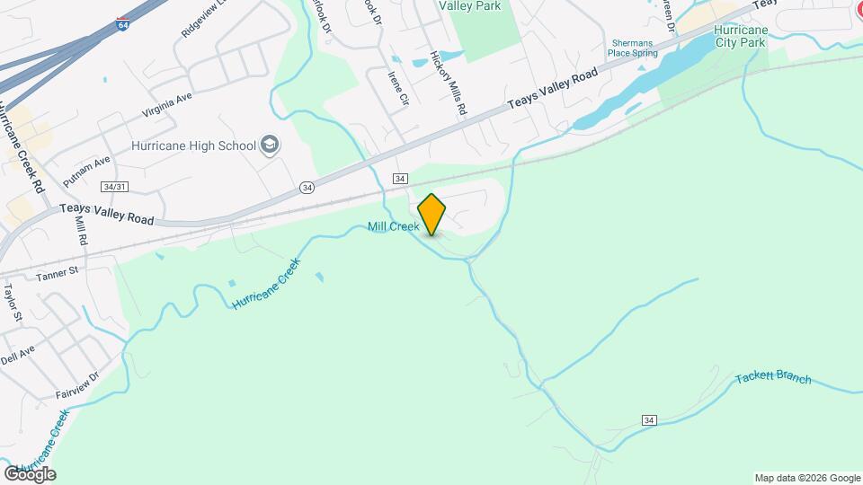 264 Tackett Branch Rd Map and Location Details