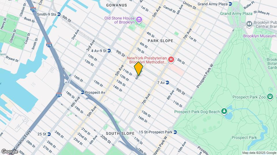 411 11th St Map and Location Details
