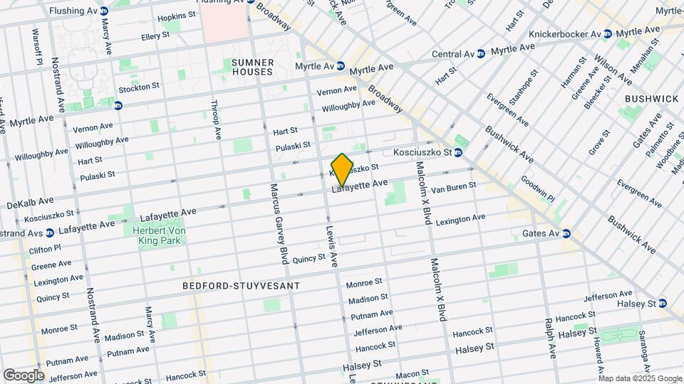 916 Lafayette Ave-Unit -5 Map and Location Details