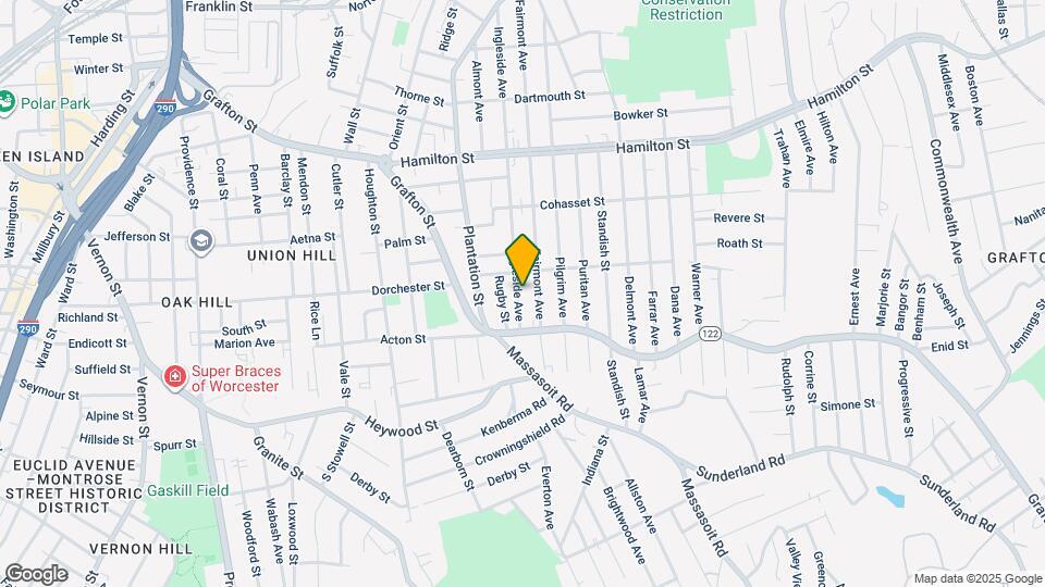 209 Ingleside Ave, Unit 2nd Floor Mapa y Detalles de la Ubicación