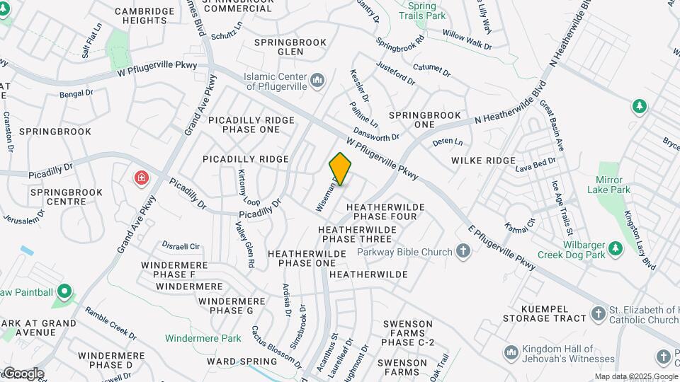 17500 Dashwood Creek Dr Map and Location Details