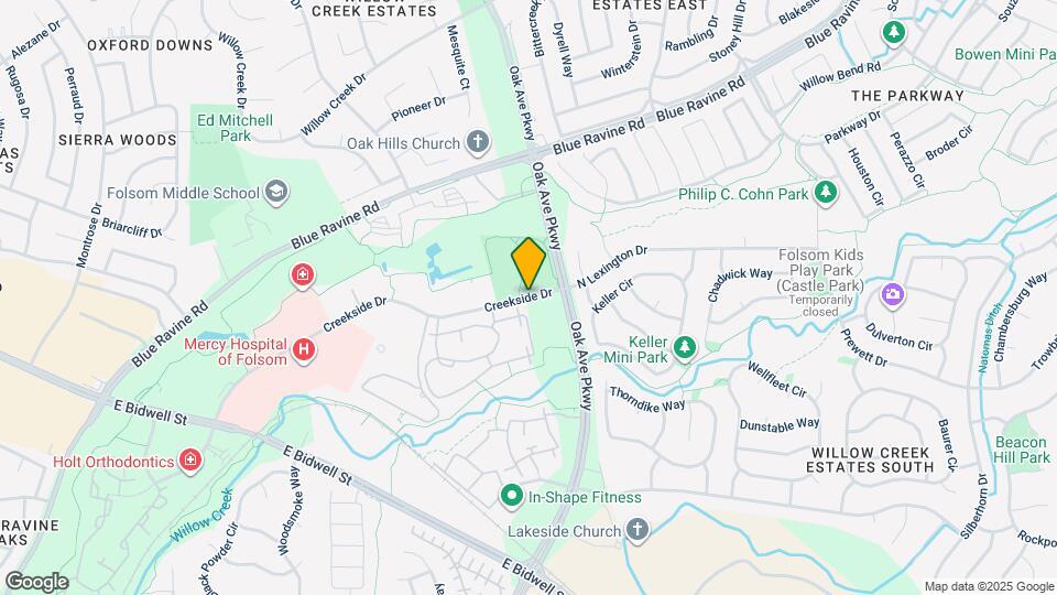 The Falls at Willow Creek Map and Location Details