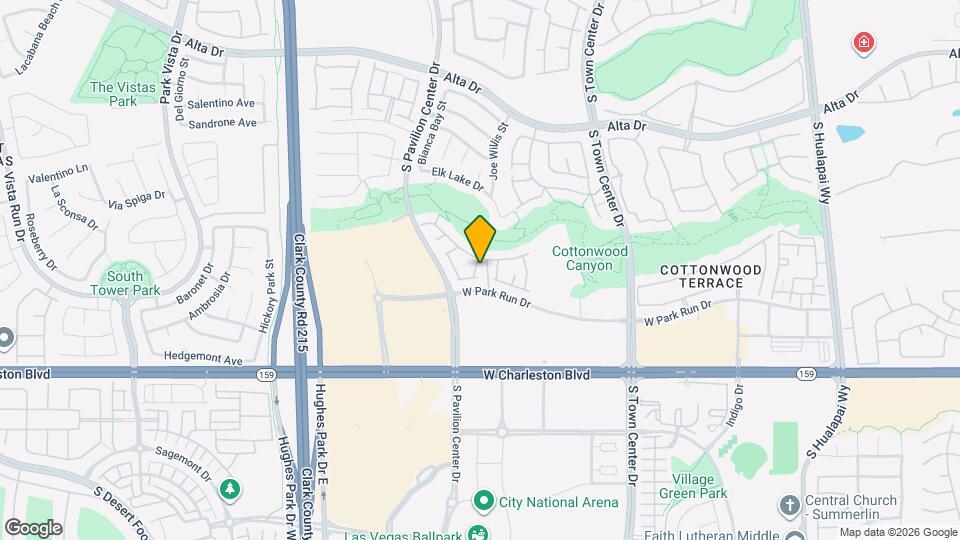 820 Sunrise Peak Way Map and Location Details