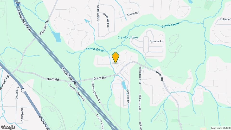 2532 Brookgate Crossing Map and Location Details