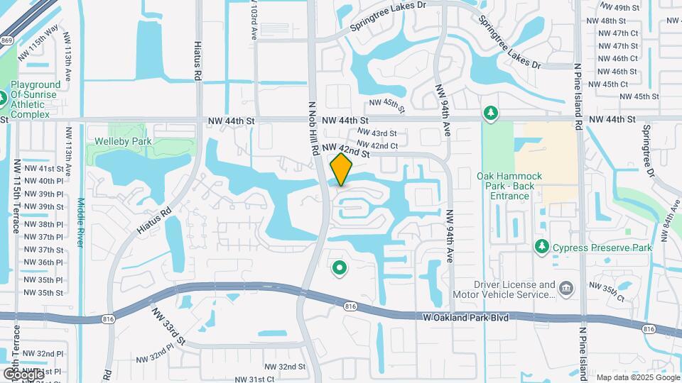 9987 Nob Hill Ln Map and Location Details