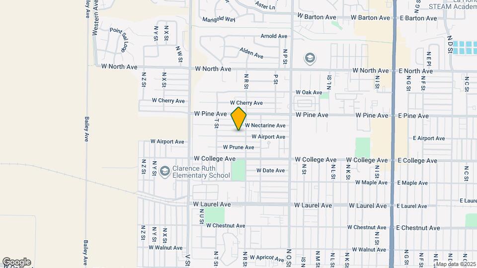 1109 W Airport Ave Map and Location Details