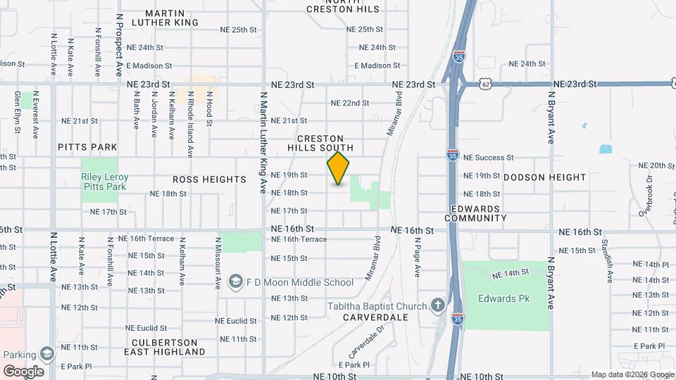 2213 NE 18th St Map and Location Details