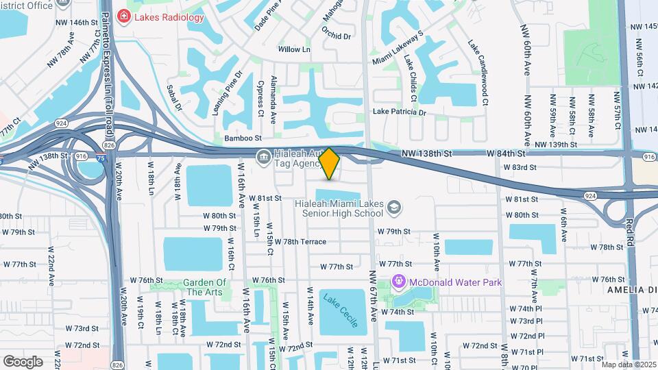 1328 W 82nd St Map and Location Details