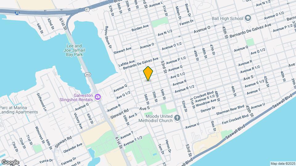 5506 Ave Q 1/2 Map and Location Details