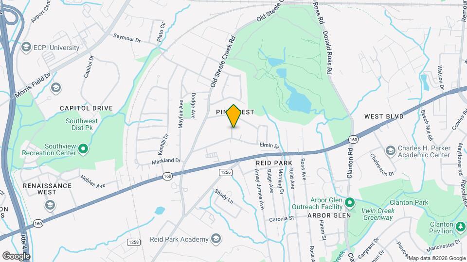 2507 Moreland St Map and Location Details