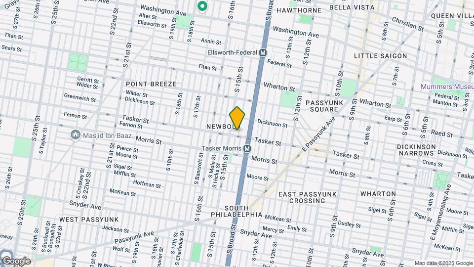1423 Tasker St Map and Location Details