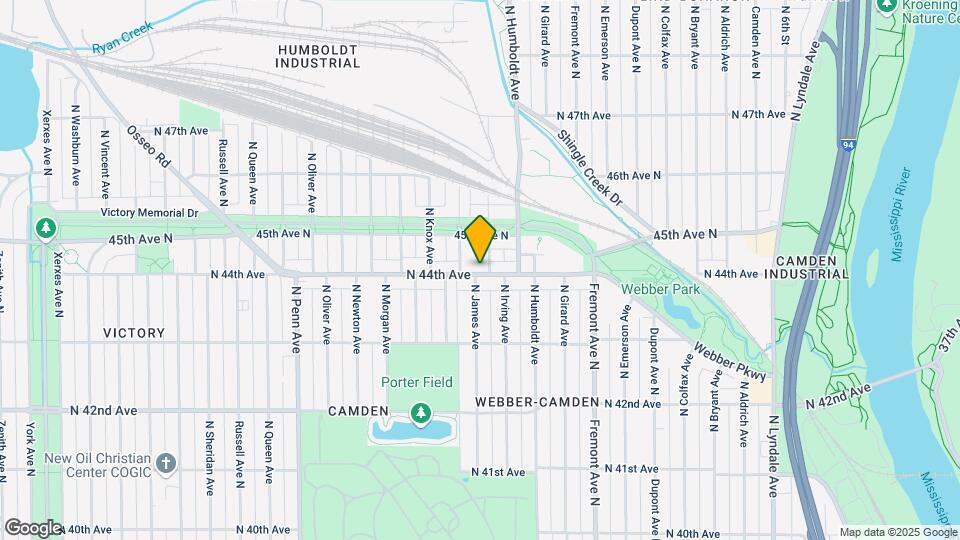 4401 Irving Ave N, Unit 1610 Map and Location Details