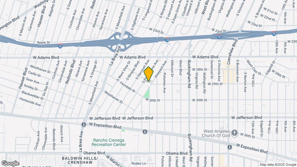 4758 Hickory St Map and Location Details