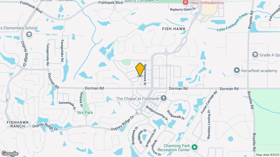 16104 Palmettorun Cir Map and Location Details