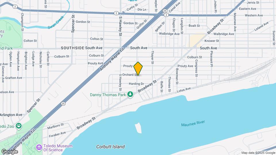 659 Stebbins St Map and Location Details