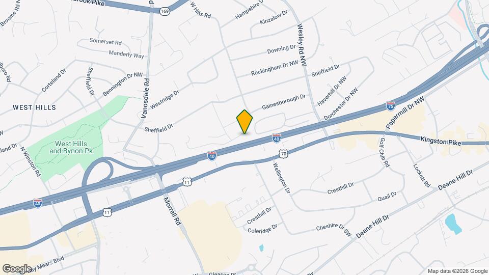 7208 Kennon Springs Ln Map and Location Details
