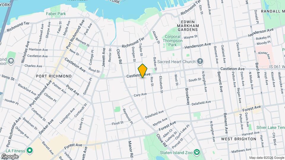 208 Taylor St, Unit Fl 2 Map and Location Details