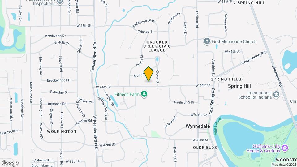 2530 W 44th St Map and Location Details