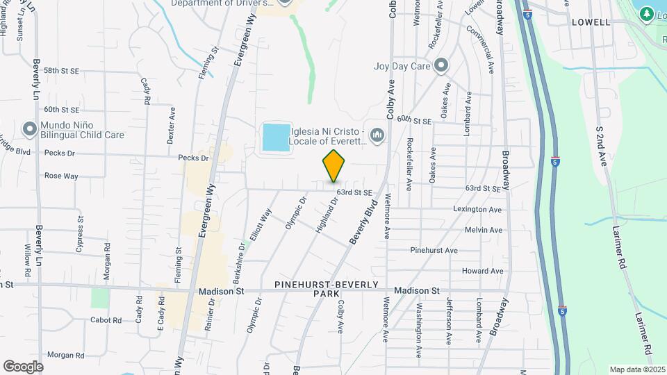 1615 63rd St SE Mapa y Detalles de la Ubicación