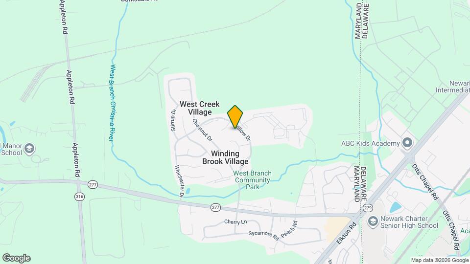 317 Willow Dr Map and Location Details