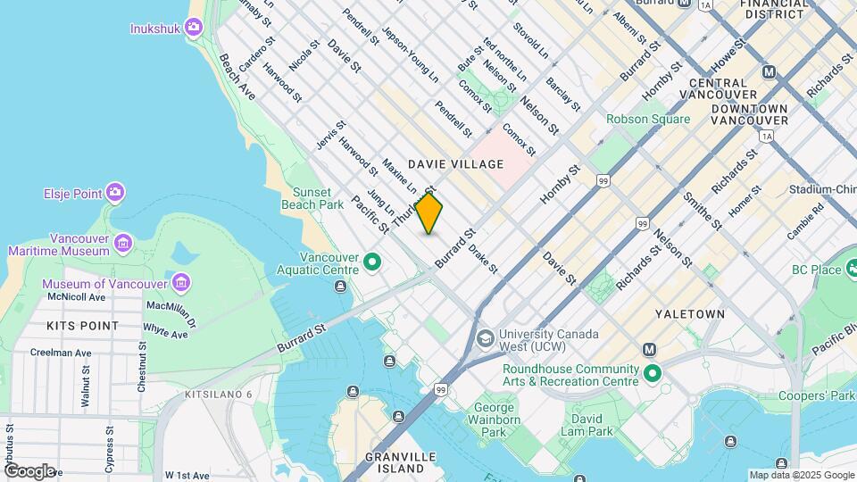 1030 Harwood St Map and Location Details