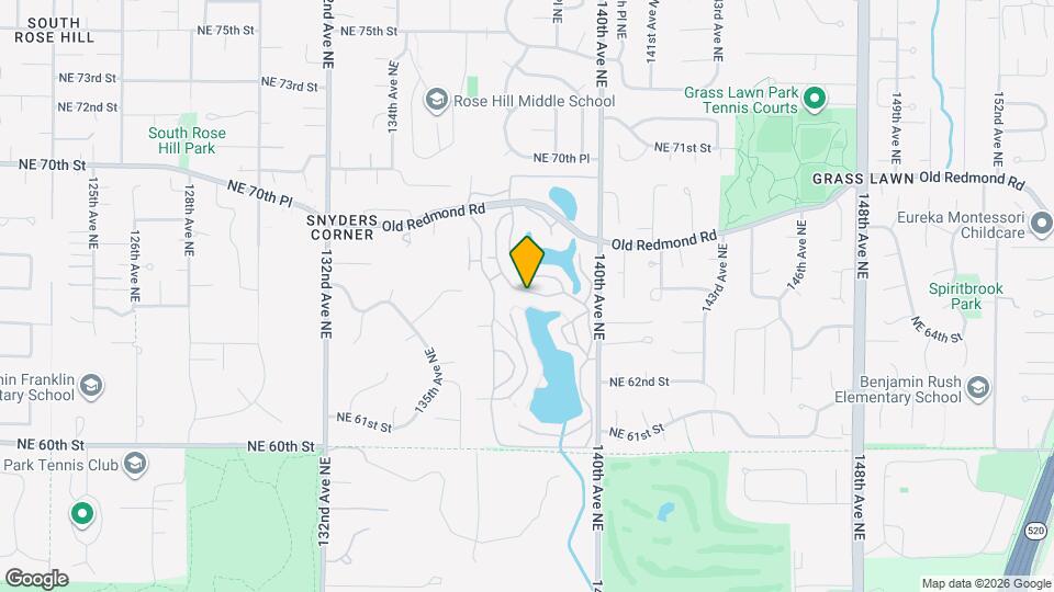 13787 NE 65th St Map and Location Details