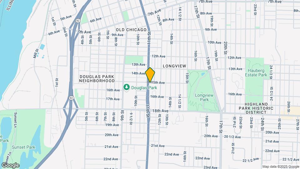 1505-1507 11th St-Unit -1505 11th Street Map and Location Details