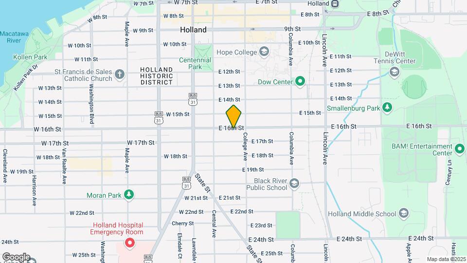 40 E 16th St, Unit 2 Map and Location Details