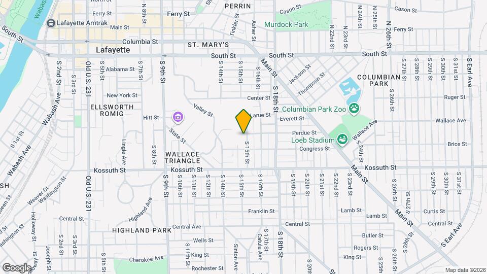 502-524 S 15th St Map and Location Details