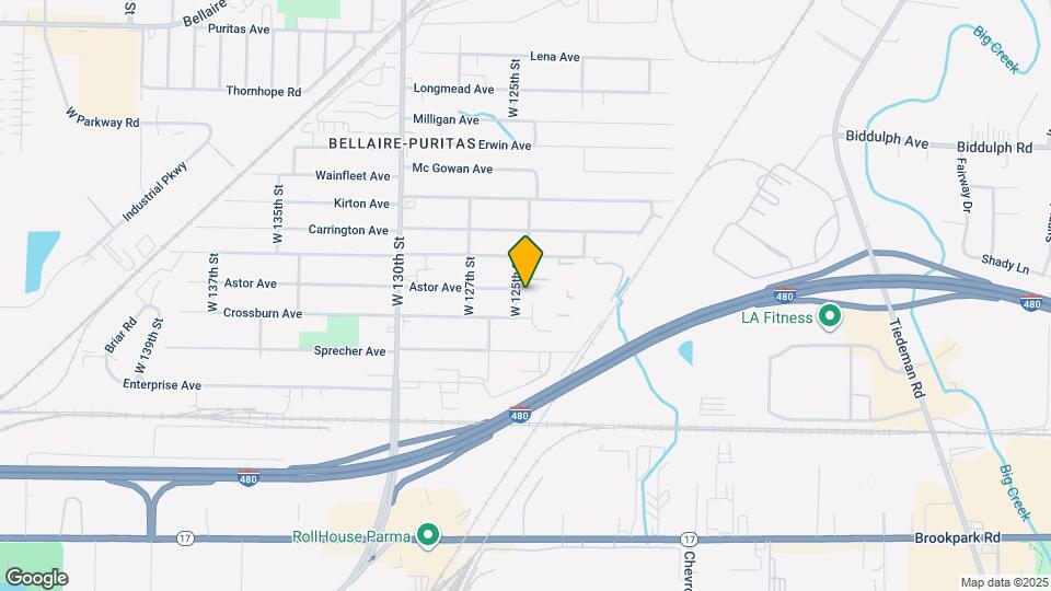 4719 W 125th St Map and Location Details