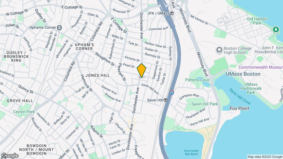 1086 Dorchester Ave Map and Location Details