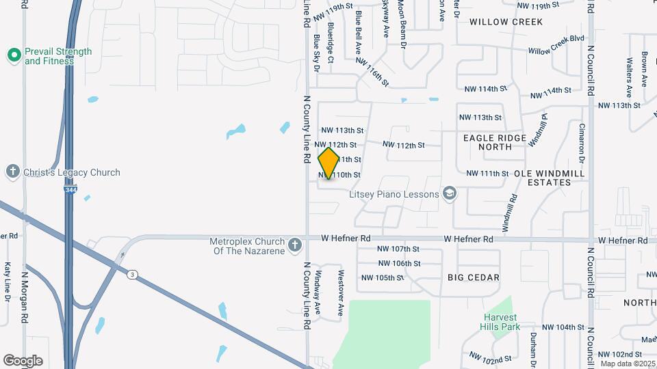 8909 NW 109th St Map and Location Details