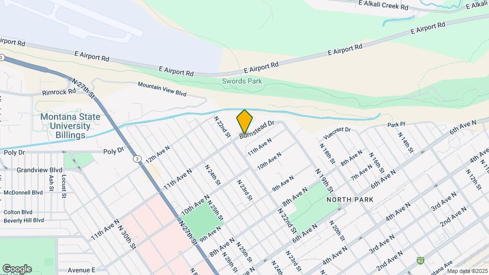 2154 Burnstead Dr Mapa y Detalles de la Ubicación
