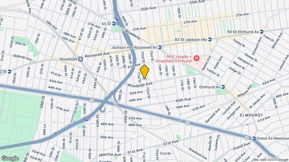 4166 72nd St Map and Location Details