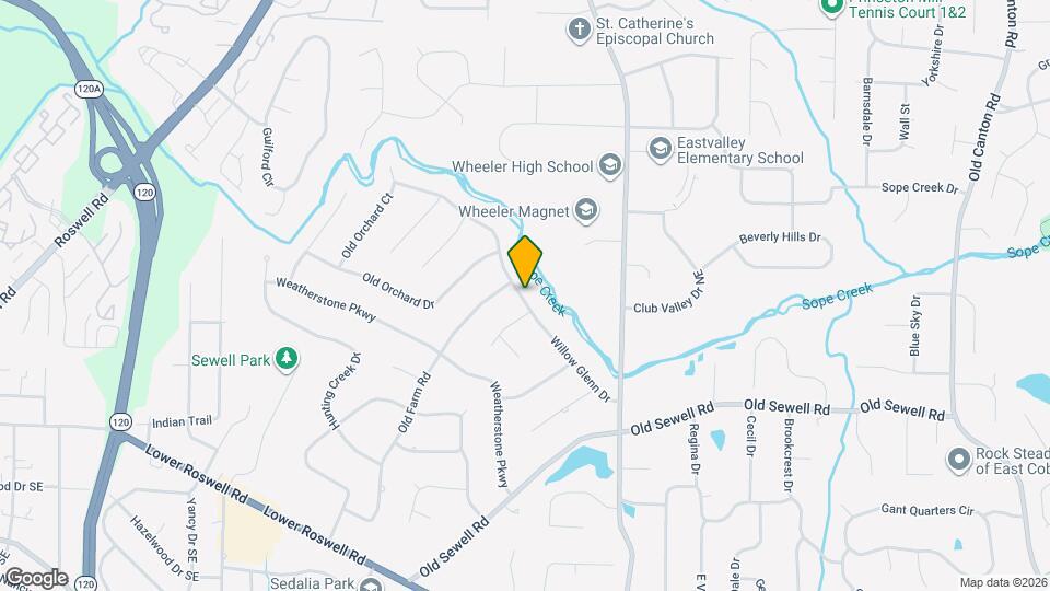 190 Willow Glenn Dr Map and Location Details