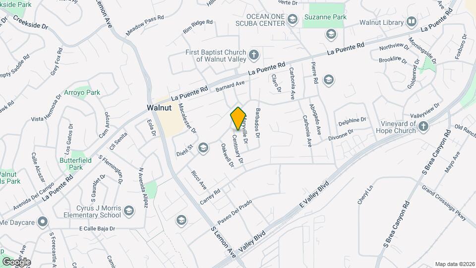 248 Centinary Dr Map and Location Details