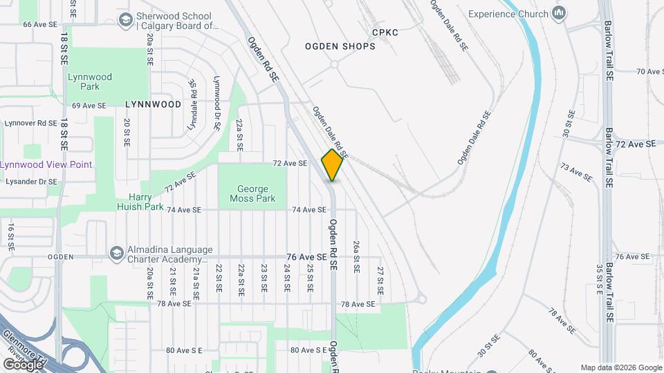 7230 Ogden Rd SE Map and Location Details