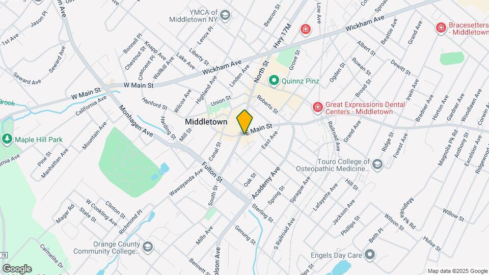 4 E Main St Map and Location Details