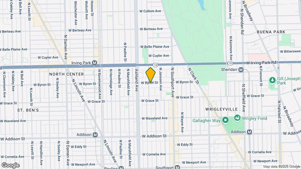 3855 N Greenview Ave, Unit 3S Map and Location Details