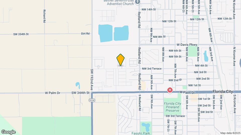 1245 NW 3rd Ln Mapa y Detalles de la Ubicación