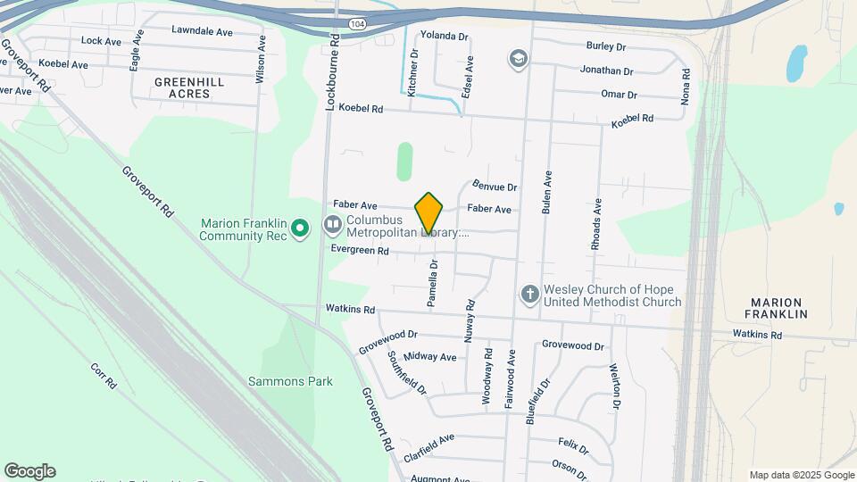 2799 Pamella Dr Map and Location Details