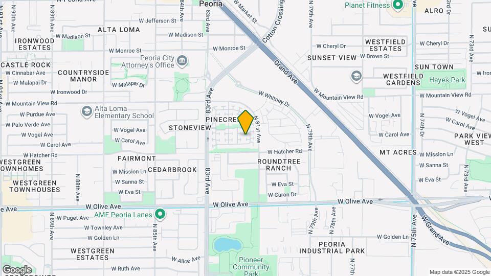 9526 N 81st Dr Map and Location Details