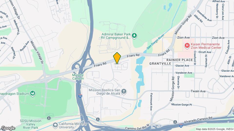 6363 Rancho Mission Rd Mapa y Detalles de la Ubicación