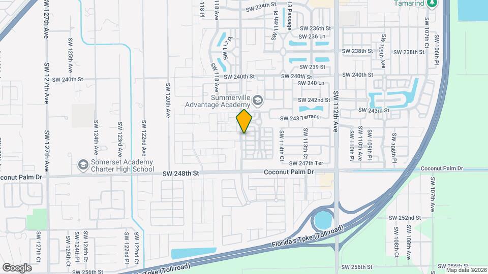 24487 SW 117th Ave Map and Location Details