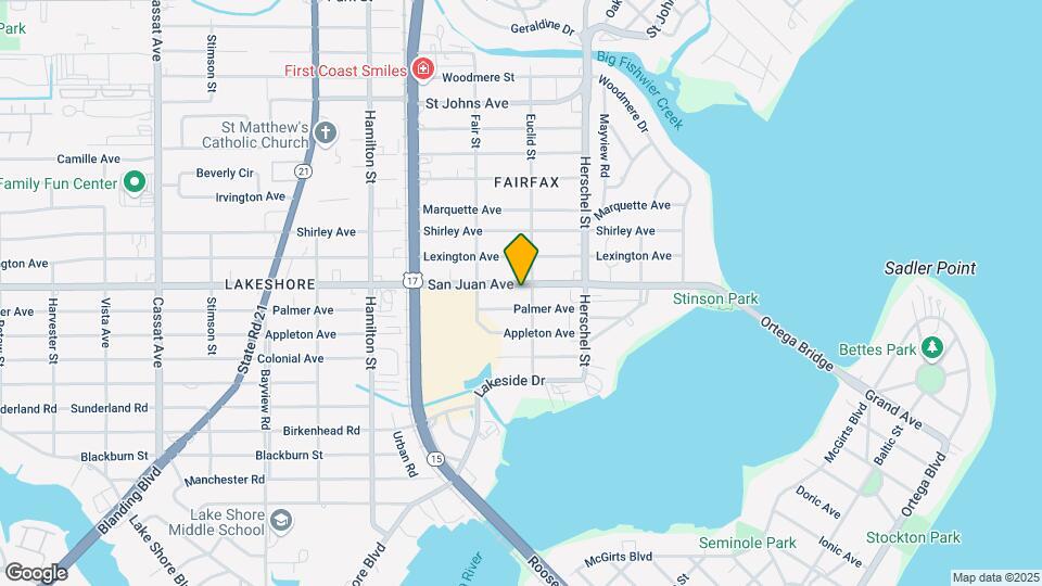 4312 San Juan Ave Map and Location Details