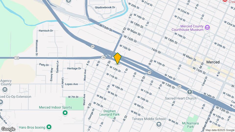 5920 U St Mapa y Detalles de la Ubicación